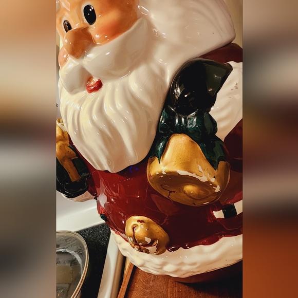 Vintage Santa Cookie jar - Picture 2 of 4